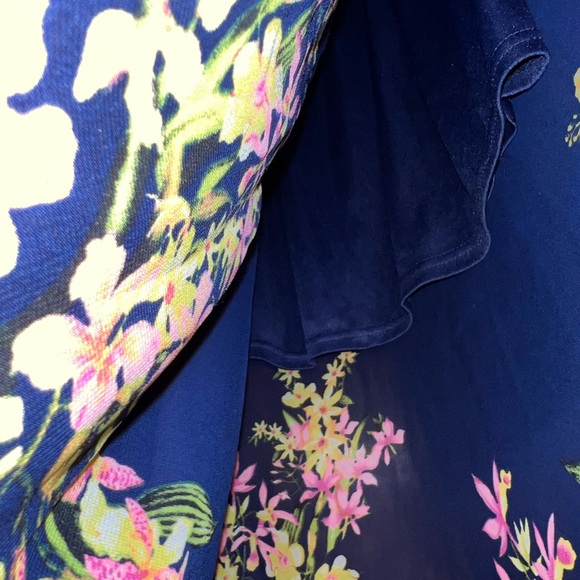 Blue floral dress - Picture 3 of 6